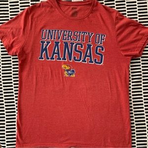 Vintage University of Kansas Jayhawks shirt • large